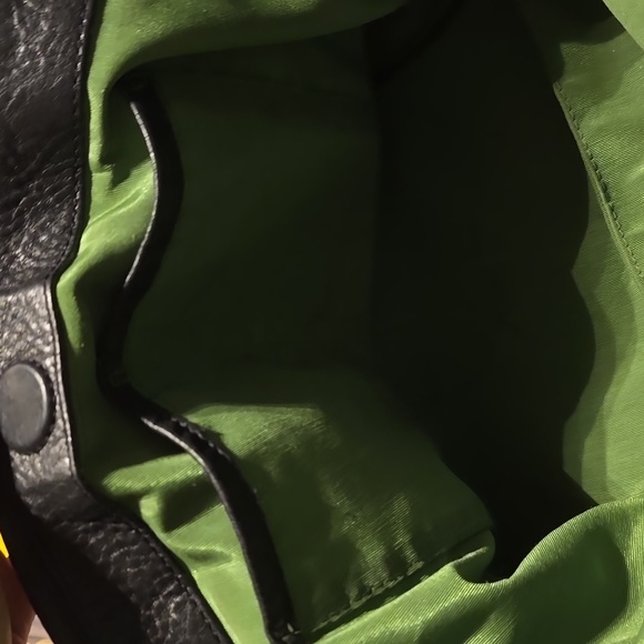 Kate Spade Westburry Bess Black Pebbled Leather Shoulder Drawstring Bag - Picture 6 of 6